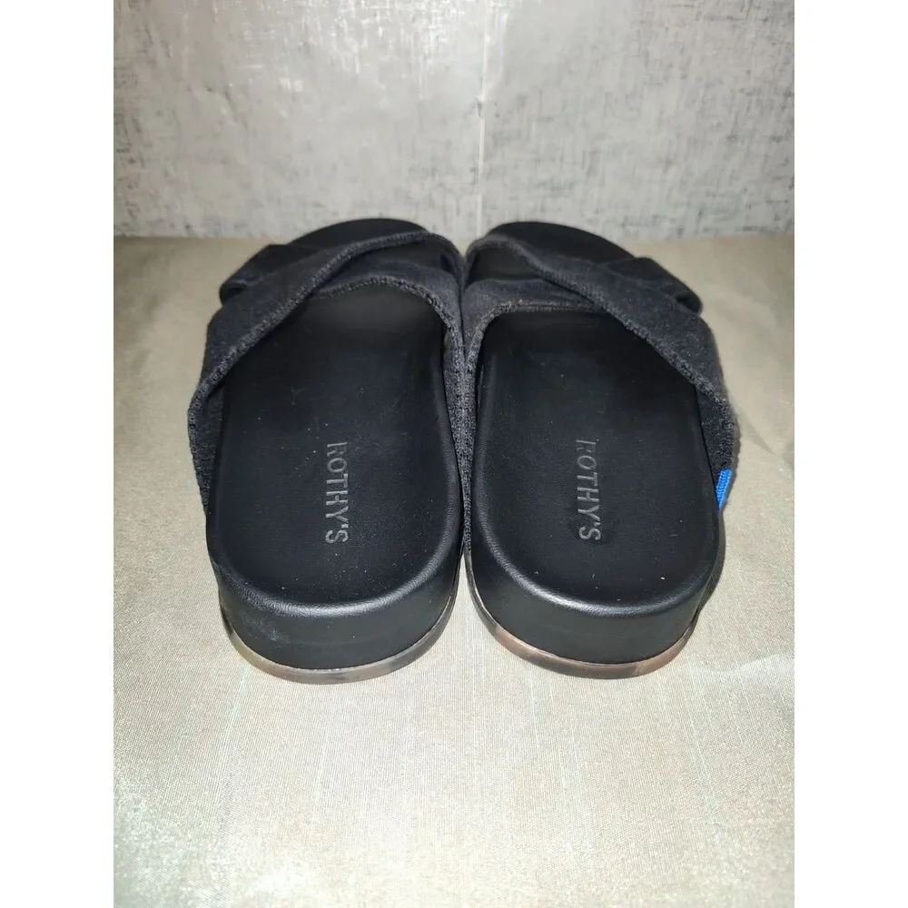 Rothy's The Weekend Slide Sandals Sz 8.5